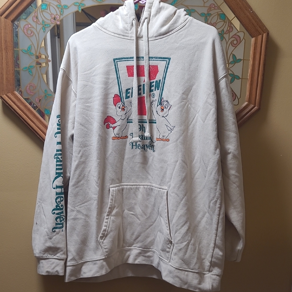 Beige 7 Eleven Hoodie